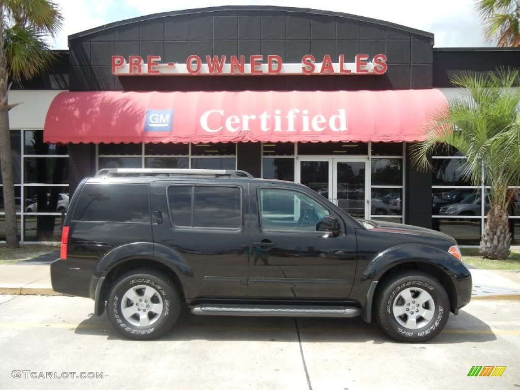 2006 Pathfinder SE - Super Black / Graphite photo #1