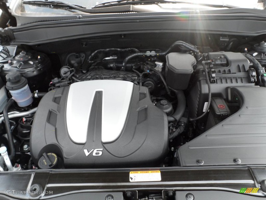 2012 Hyundai Santa Fe SE V6 3.5 Liter DOHC 24-Valve V6 Engine Photo #53611748
