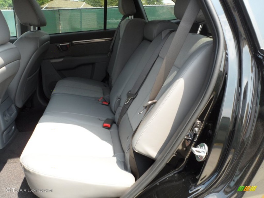 Gray Interior 2012 Hyundai Santa Fe SE V6 Photo #53611815