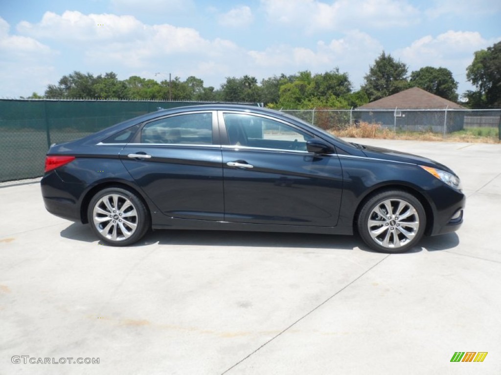 Pacific Blue Pearl 2012 Hyundai Sonata SE Exterior Photo #53612505