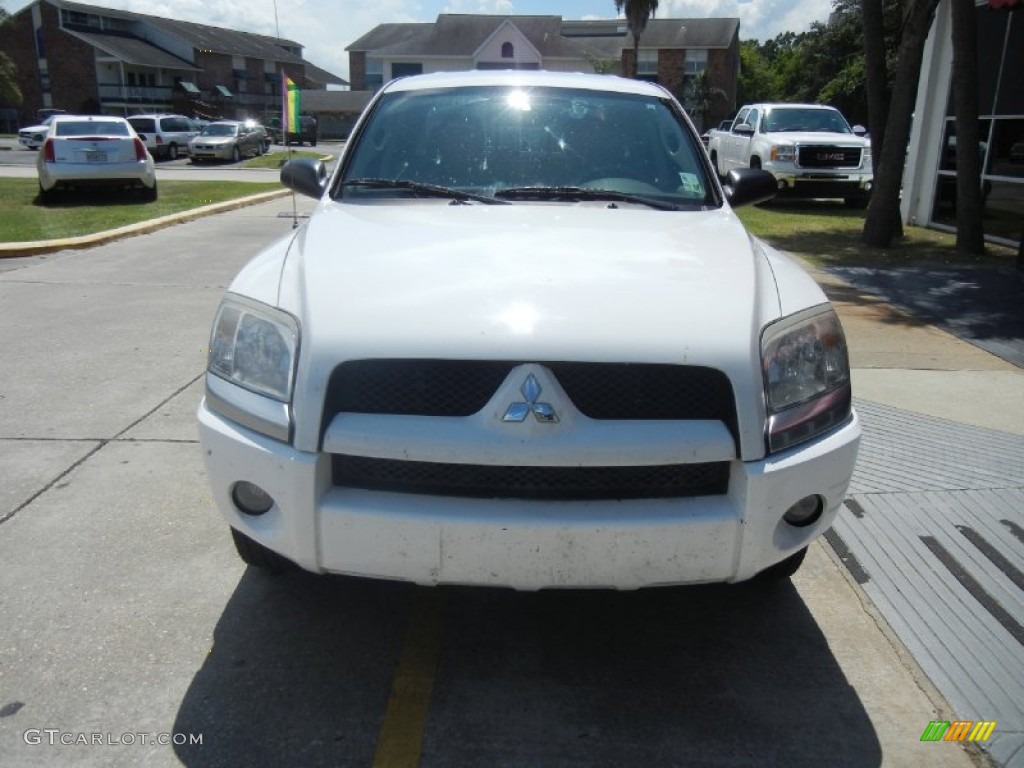 2007 Raider LS Double Cab - Arctic White / Slate photo #2