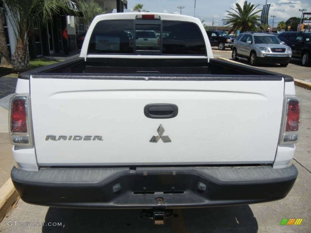 2007 Raider LS Double Cab - Arctic White / Slate photo #3