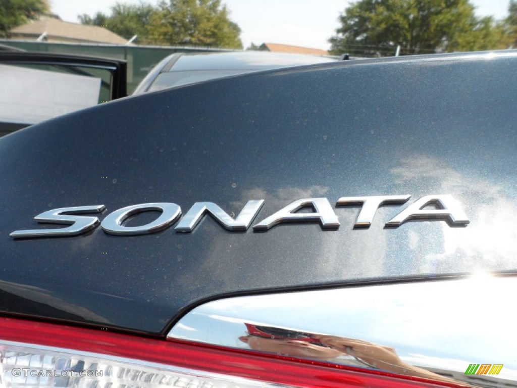 2012 Hyundai Sonata SE Marks and Logos Photo #53612695