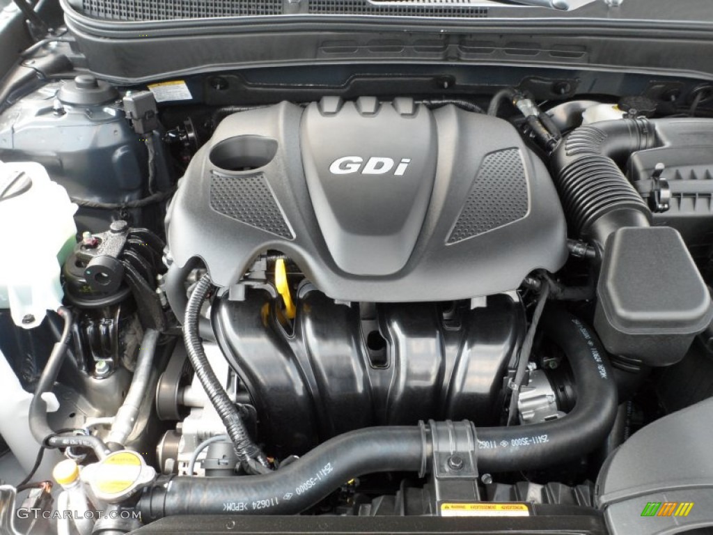 2012 Hyundai Sonata SE 2.4 Liter GDI DOHC 16-Valve D-CVVT 4 Cylinder Engine Photo #53612724
