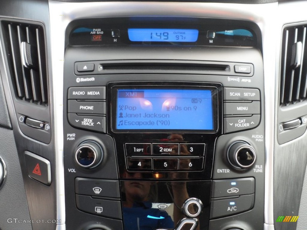 2012 Hyundai Sonata SE Audio System Photo #53612877