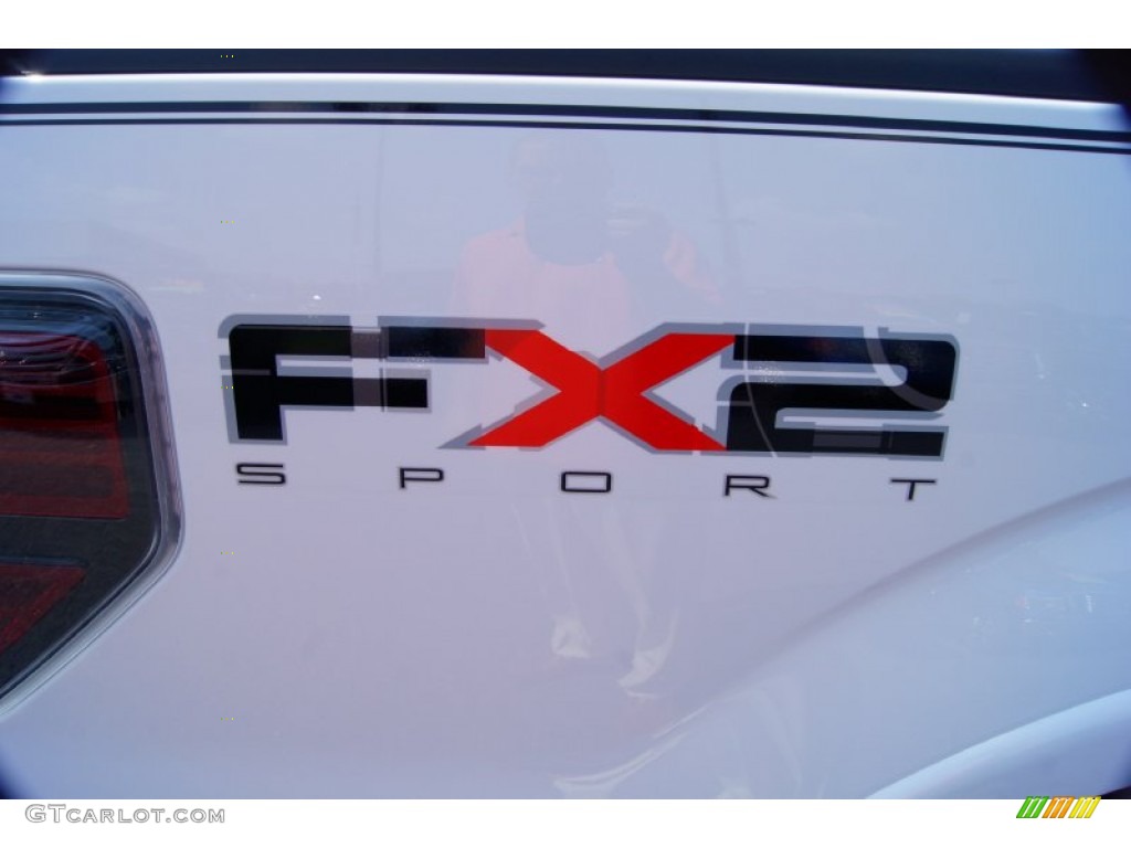 2011 F150 FX2 SuperCrew - Oxford White / Black photo #20