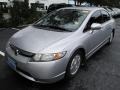 2007 Alabaster Silver Metallic Honda Civic Hybrid Sedan  photo #4
