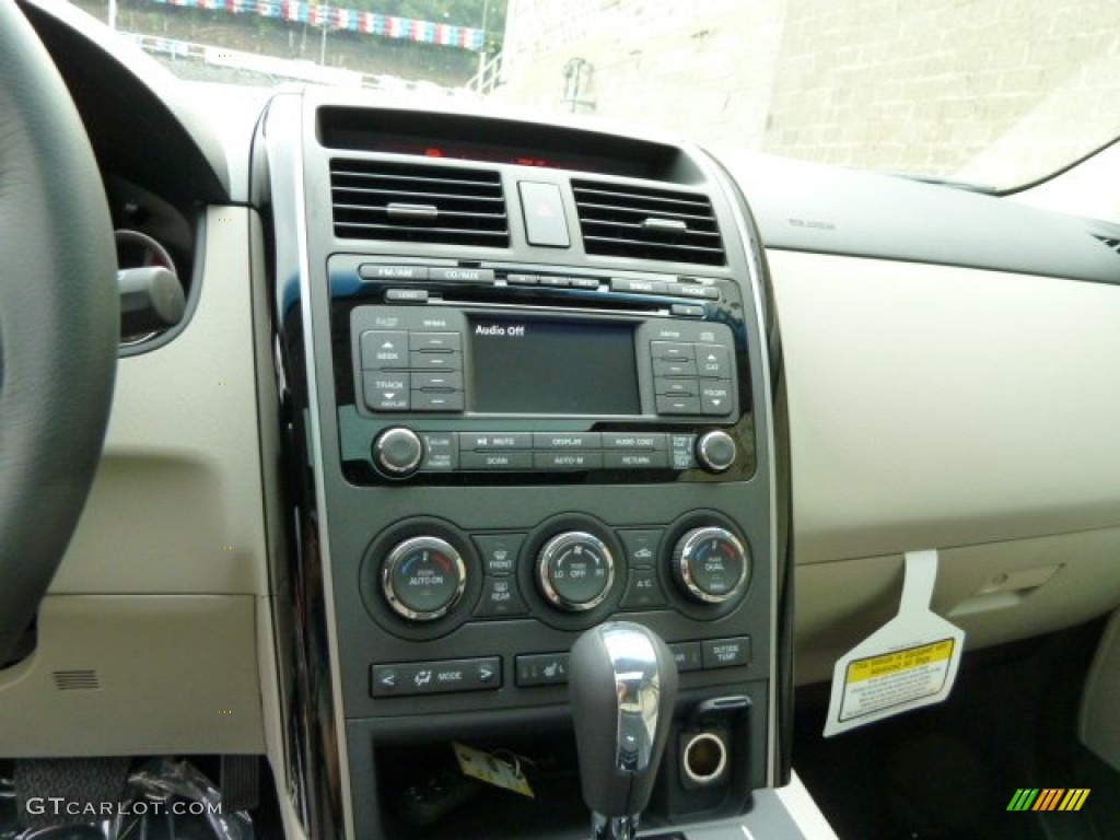 2011 CX-9 Touring AWD - Crystal White Pearl Mica / Sand photo #9