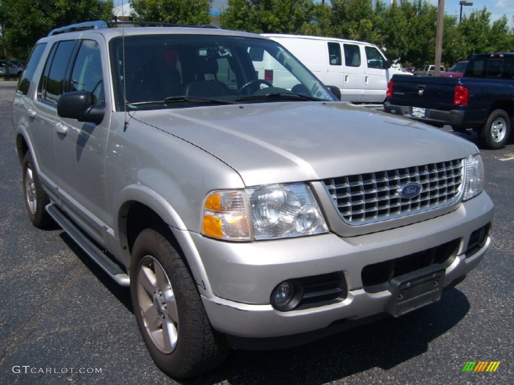 Silver Birch Metallic 2004 Ford Explorer Limited 4x4 Exterior Photo #53613591