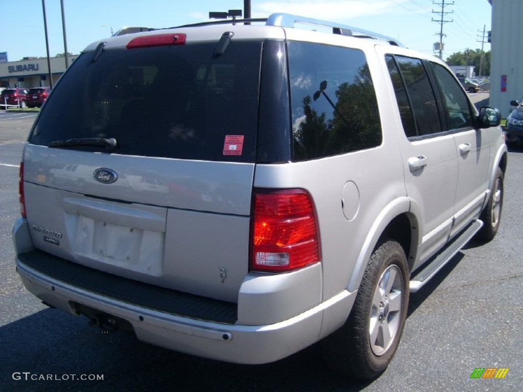 2004 Explorer Limited 4x4 - Silver Birch Metallic / Midnight Grey photo #4