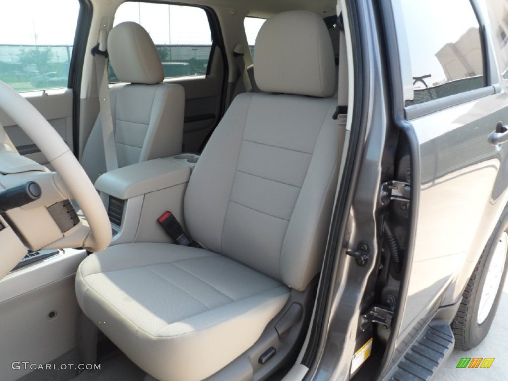 Stone Interior 2012 Ford Escape XLT V6 Photo #53613891
