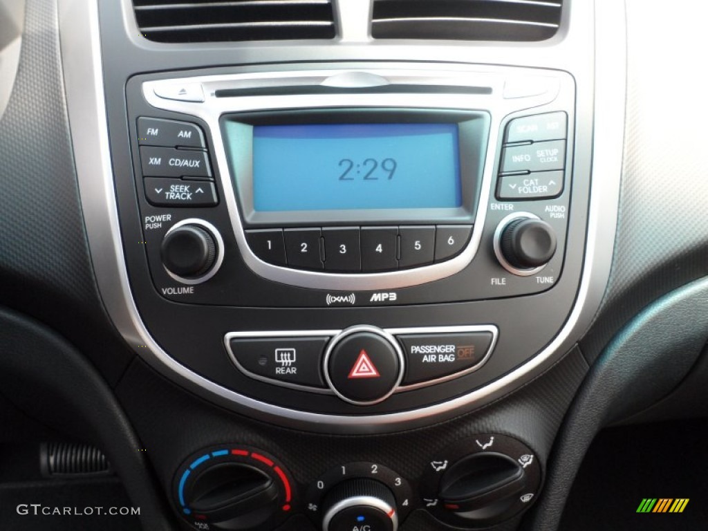 2012 Hyundai Accent GS 5 Door Audio System Photo #53614974