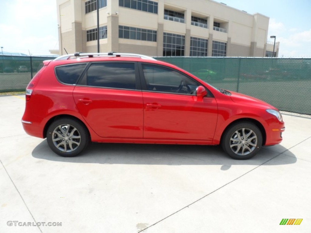 Chilipepper Red 2012 Hyundai Elantra GLS Touring Exterior Photo #53615084