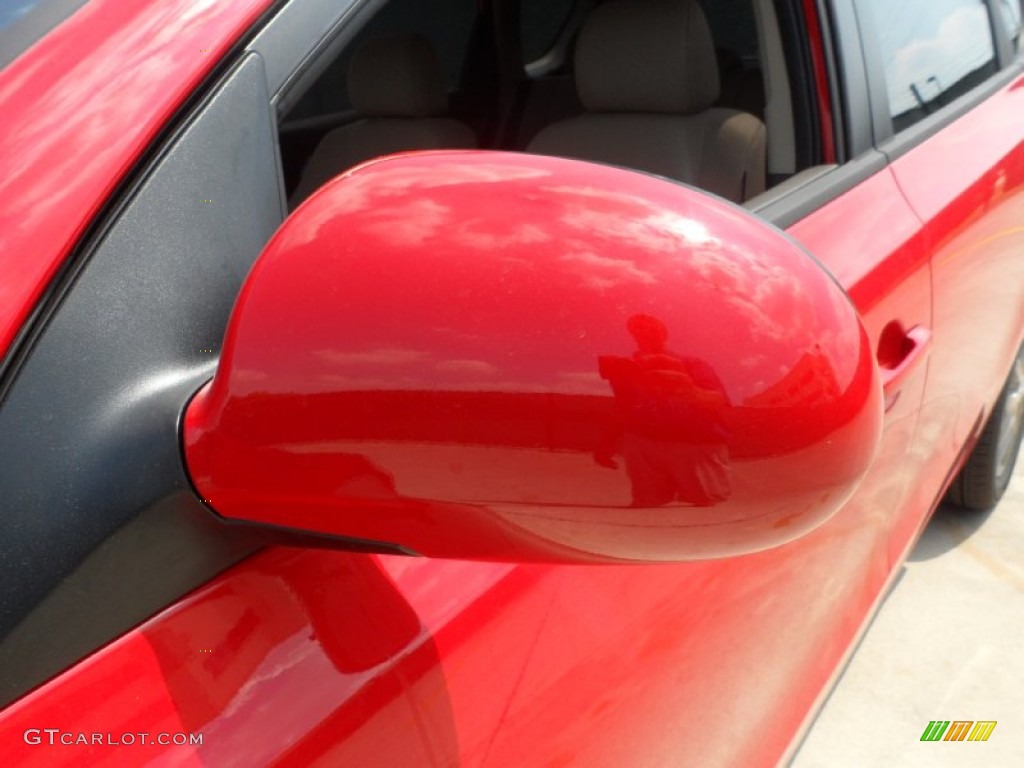 2012 Elantra GLS Touring - Chilipepper Red / Beige photo #13