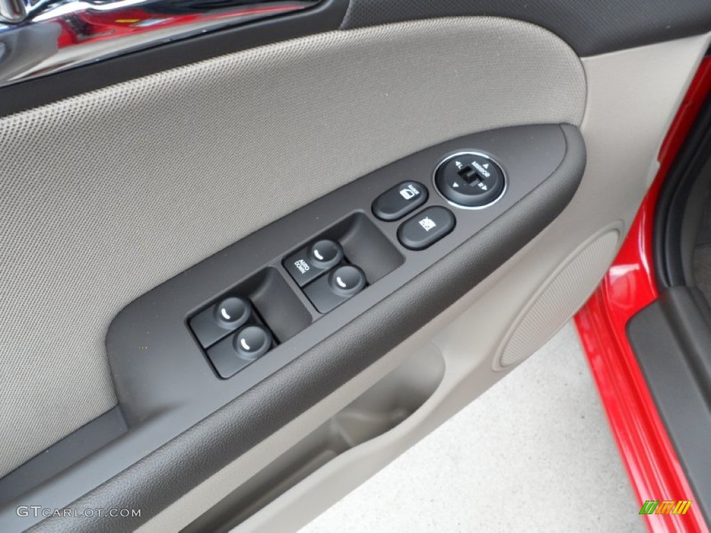2012 Elantra GLS Touring - Chilipepper Red / Beige photo #26