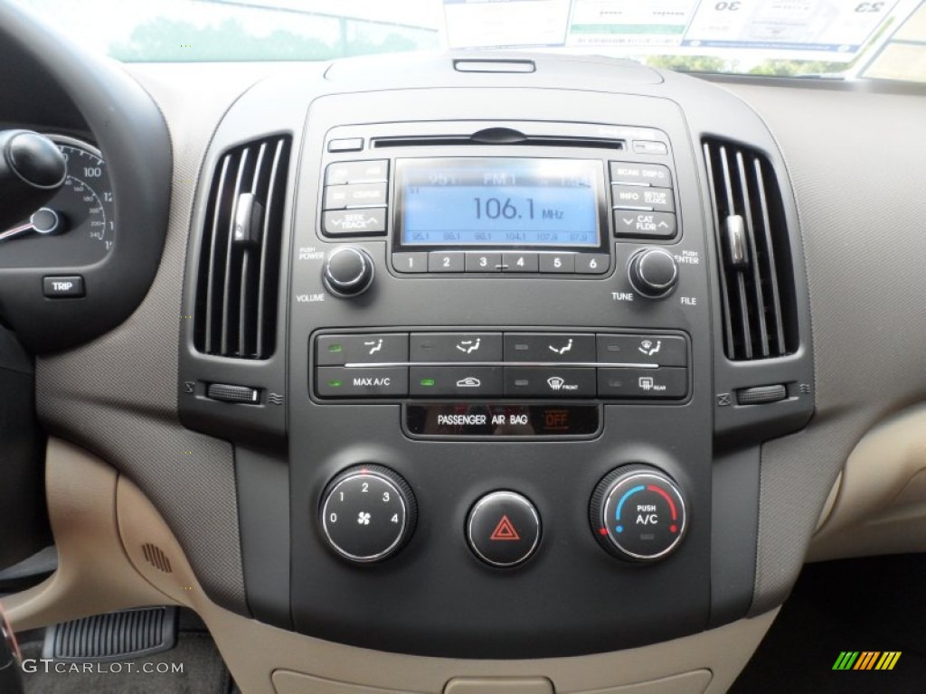 2012 Hyundai Elantra GLS Touring Controls Photo #53615421