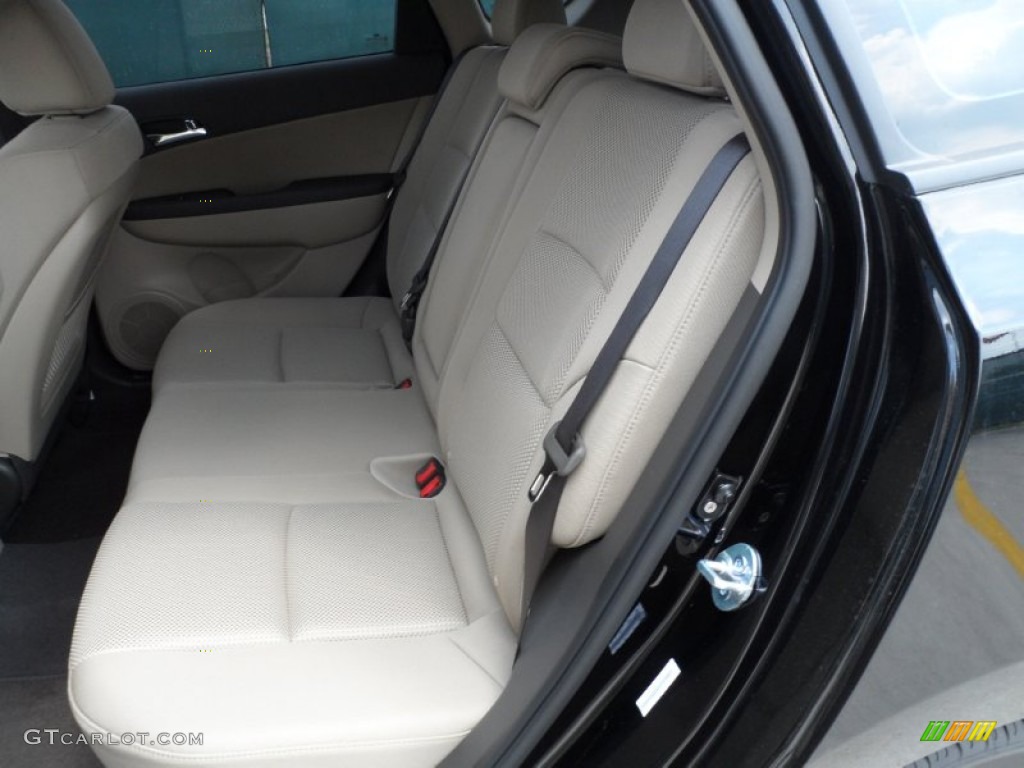 2012 Elantra GLS Touring - Black Noir Pearl / Beige photo #24