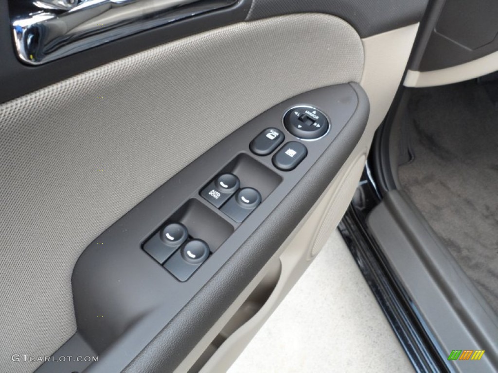 2012 Elantra GLS Touring - Black Noir Pearl / Beige photo #26