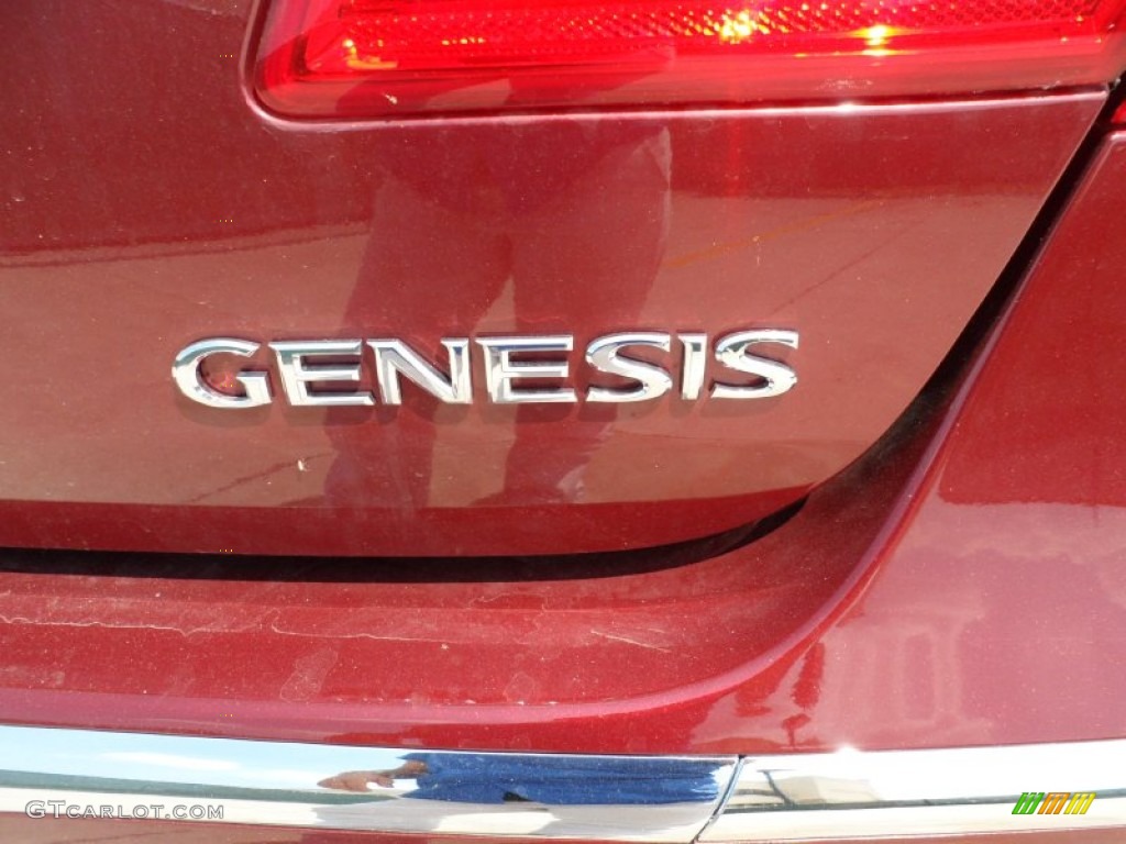 2012 Hyundai Genesis 3.8 Sedan Marks and Logos Photo #53616165
