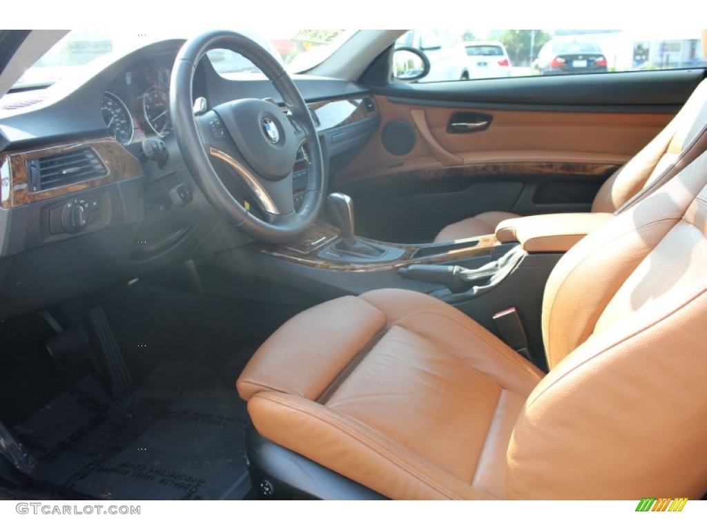 2008 3 Series 328i Coupe - Alpine White / Saddle Brown/Black photo #14
