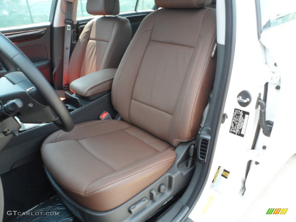 Saddle Interior 2012 Hyundai Genesis 3.8 Sedan Photo #53616726