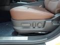 2012 Hyundai Genesis Saddle Interior Controls Photo