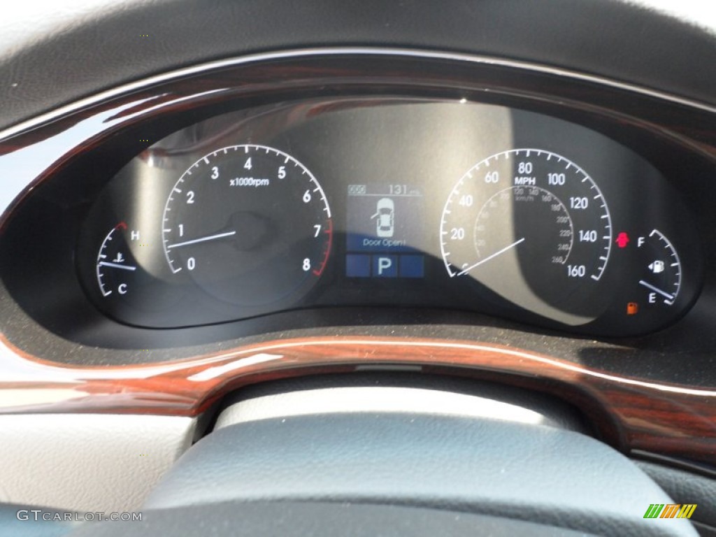2012 Hyundai Genesis 3.8 Sedan Gauges Photo #53616850