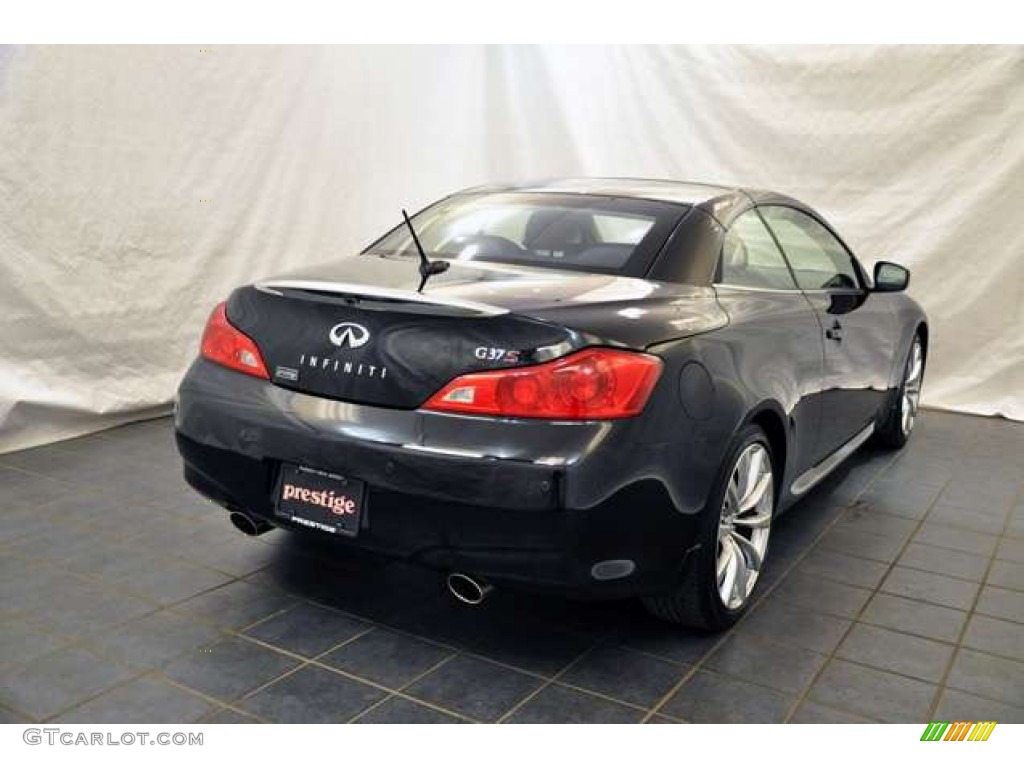 Obsidian Black 2010 Infiniti G 37 S Sport Convertible Exterior Photo #53616858