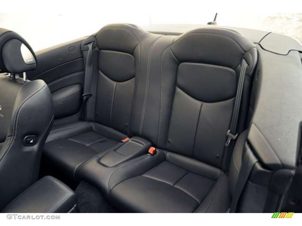Graphite Interior 2010 Infiniti G 37 S Sport Convertible Photo #53616957