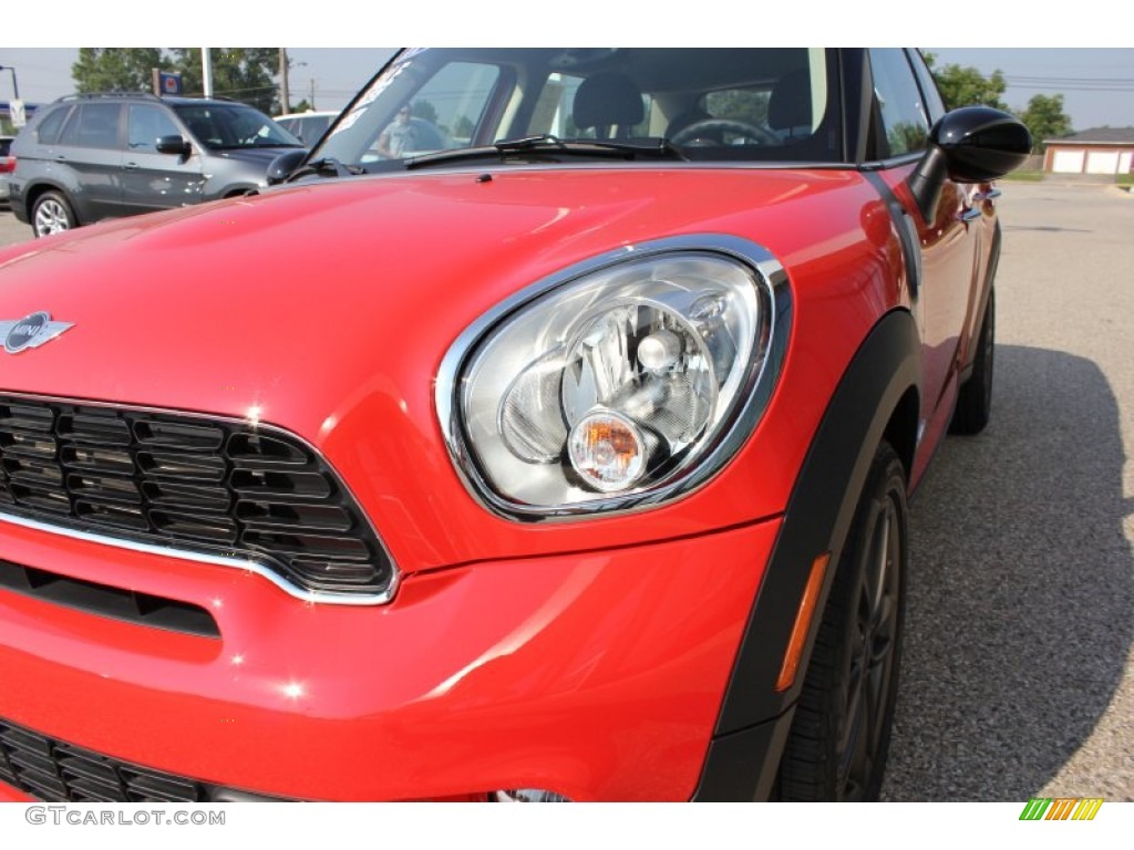 2011 Cooper S Countryman All4 AWD - Pure Red / Carbon Black photo #10