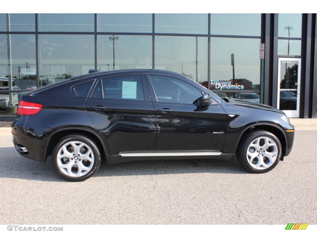 Black Sapphire Metallic 2011 BMW X6 xDrive50i Exterior Photo #53617407