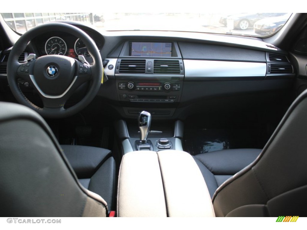 2011 BMW X6 xDrive50i Black Dashboard Photo #53617633