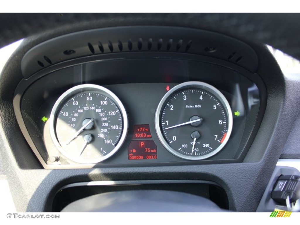 2011 BMW X6 xDrive50i Gauges Photo #53617671