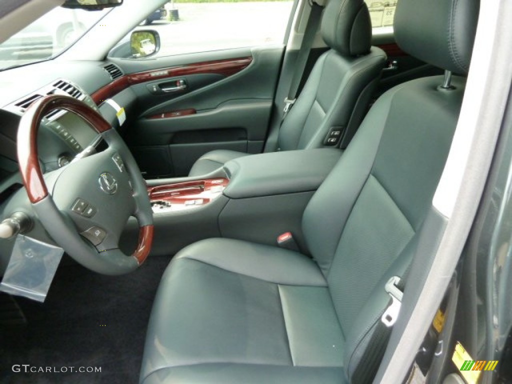 Black Interior 2011 Lexus LS 460 AWD Photo #53617923