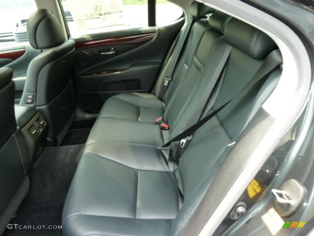 Black Interior 2011 Lexus LS 460 AWD Photo #53617935
