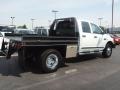 2007 Bright White Dodge Ram 3500 ST Quad Cab 4x4 Dually  photo #3