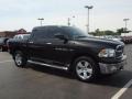 2011 Brilliant Black Crystal Pearl Dodge Ram 1500 Big Horn Crew Cab 4x4  photo #2