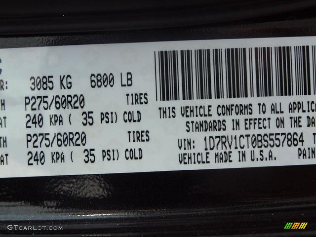 2011 Ram 1500 Big Horn Crew Cab 4x4 - Brilliant Black Crystal Pearl / Light Pebble Beige/Bark Brown photo #16