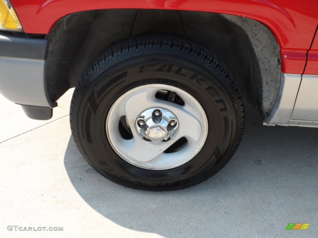 2001 Ram 1500 SLT Club Cab - Flame Red / Agate photo #13