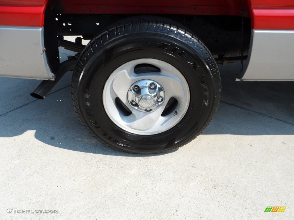 2001 Ram 1500 SLT Club Cab - Flame Red / Agate photo #15