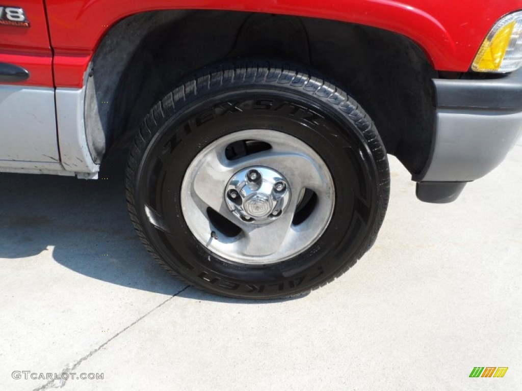 2001 Ram 1500 SLT Club Cab - Flame Red / Agate photo #16