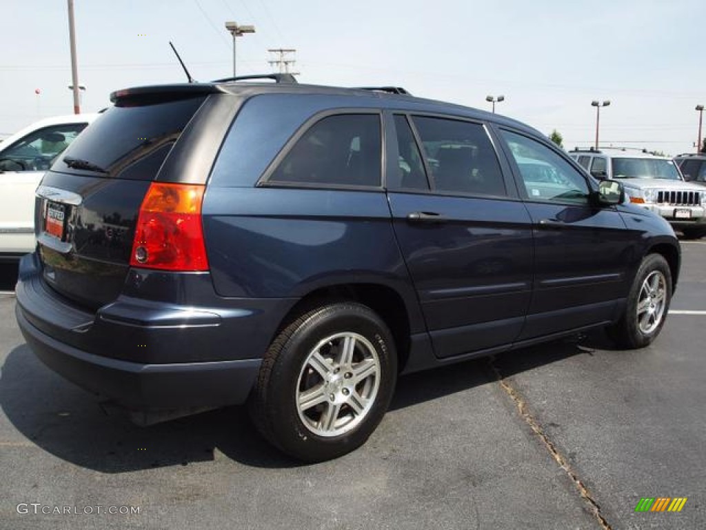 2008 Pacifica LX - Modern Blue Pearlcoat / Pastel Slate Gray photo #3