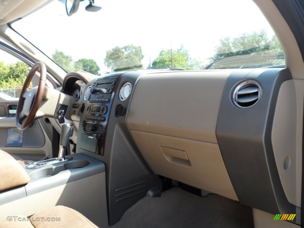 2005 F150 King Ranch SuperCrew 4x4 - Dark Stone Metallic / Castano Brown Leather photo #29