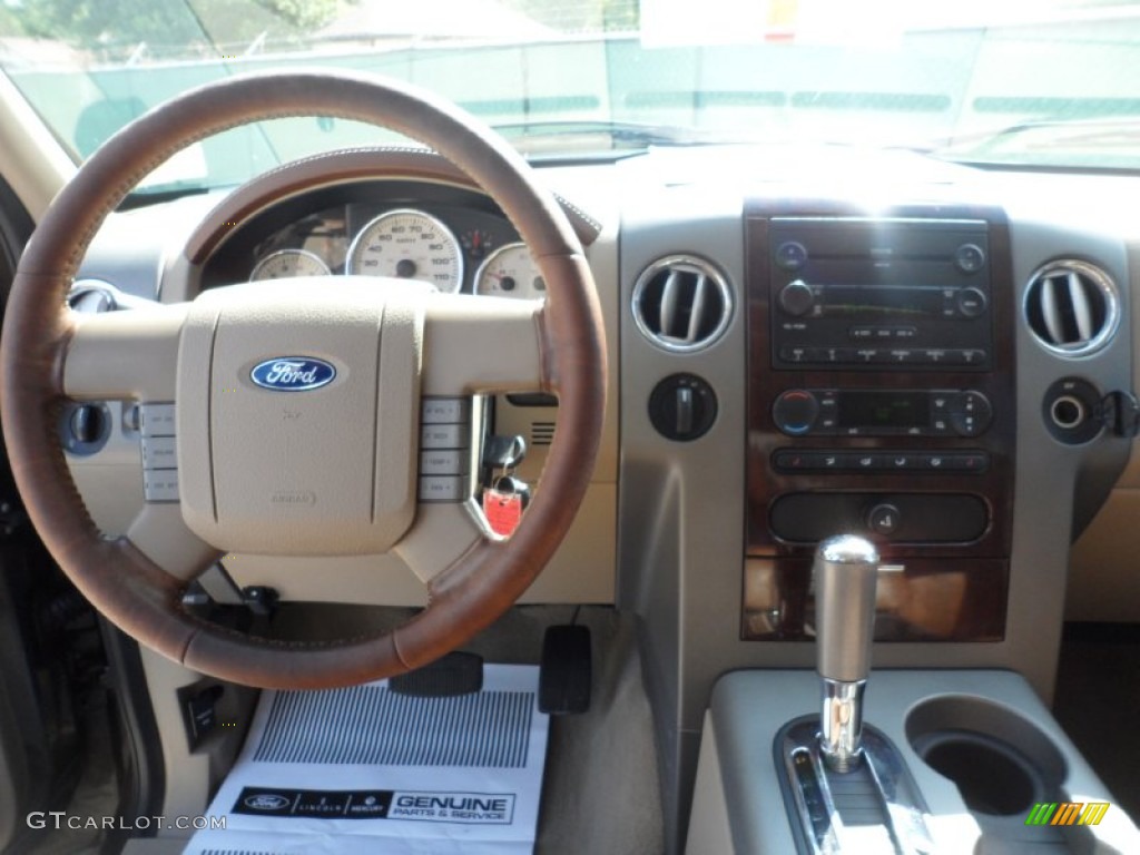 2005 F150 King Ranch SuperCrew 4x4 - Dark Stone Metallic / Castano Brown Leather photo #42