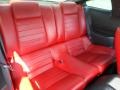 Black/Red 2007 Ford Mustang GT Premium Coupe Interior Color