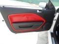 Black/Red Door Panel Photo for 2007 Ford Mustang #53620245