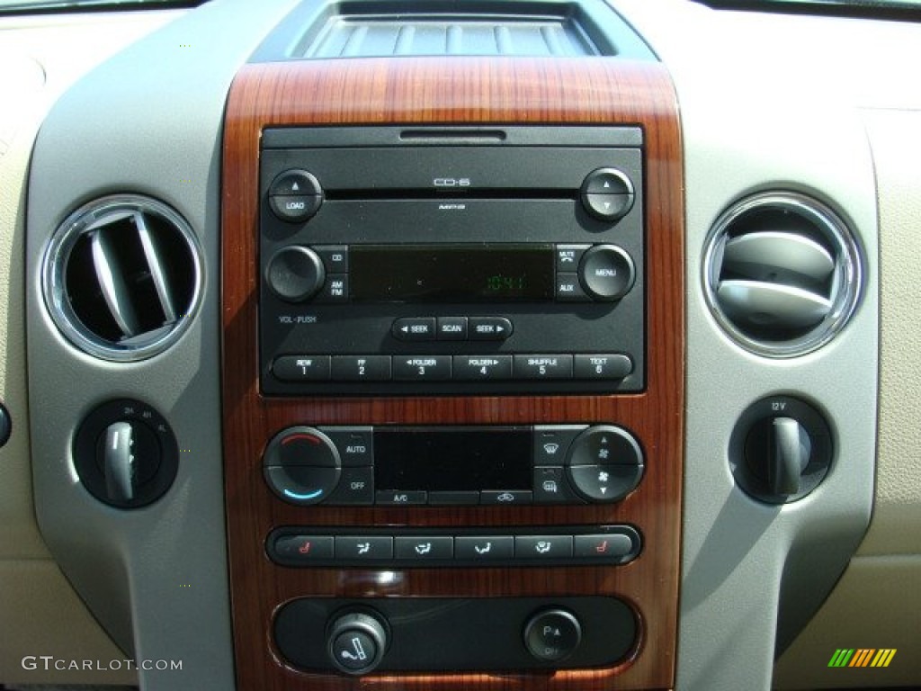 2006 F150 Lariat SuperCab 4x4 - Dark Stone Metallic / Tan photo #11