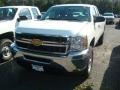 Summit White 2011 Chevrolet Silverado 3500HD Extended Cab 4x4