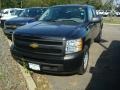 2011 Black Chevrolet Silverado 1500 LS Extended Cab 4x4  photo #1