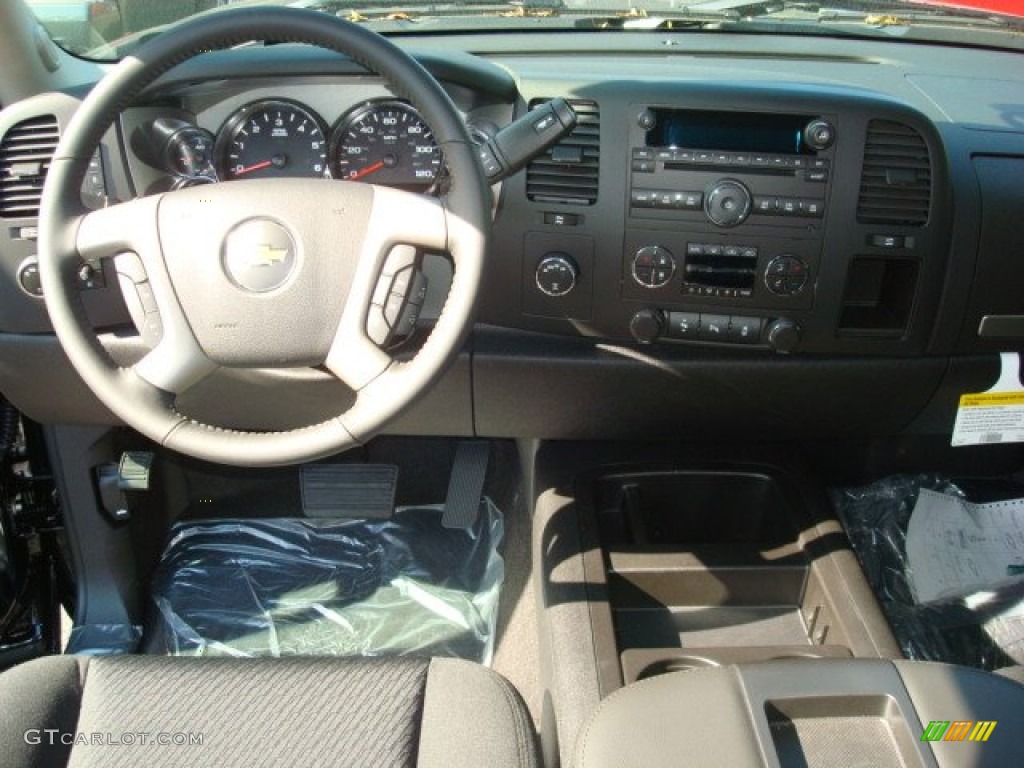 2011 Silverado 1500 LT Extended Cab 4x4 - Black / Ebony photo #4